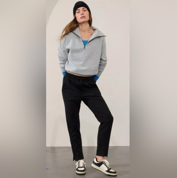 Athleta Pants - Athleta Cozy Karma Zip Ankle Pants Size L